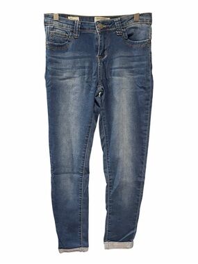 Harmony & Havoc Mid-Rise Skinny Jeans | Size 7 | Medium Wash Stretch Denim